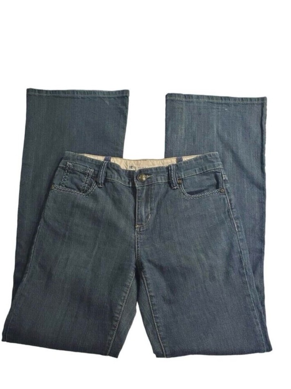 BCBG‎ Maxazria Jeans Size 27 Medium Wash Mid Rise Carla The Five Pocket Thunder